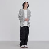ワンポイントベア刺繍ニットカーディガン | coen【men】 | 詳細画像16 