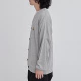 ワンポイントベア刺繍ニットカーディガン | coen【men】 | 詳細画像18 