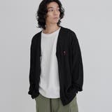ワンポイントベア刺繍ニットカーディガン | coen【men】 | 詳細画像3 
