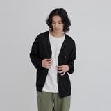 ワンポイントベア刺繍ニットカーディガン | coen【men】 | 詳細画像6 