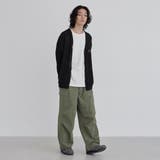 ワンポイントベア刺繍ニットカーディガン | coen【men】 | 詳細画像9 