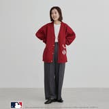 MLB別注 ワッペンVネックカーディガン | coen【men】 | 詳細画像11 