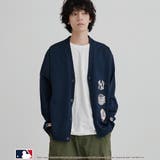 MLB別注 ワッペンVネックカーディガン | coen【men】 | 詳細画像15 