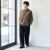 【抗菌防臭、防汚(食品汚れ)、UVカット】クリーンプラススウェットワイドパンツ | coen【men】 | 詳細画像2