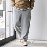 MD.GRAY | 【抗菌防臭、防汚(食品汚れ)、UVカット】クリーンプラススウェットワイドパンツ | coen【men】