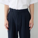 ＜父の日ギフトにもおすすめ＞【UVカット】リネンライク1タックレギュラーパンツ | coen【men】 | 詳細画像32 