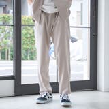 ＜父の日ギフトにもおすすめ＞【UVカット】リネンライク1タックレギュラーパンツ | coen【men】 | 詳細画像9 