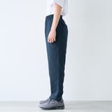 ハイブリッドリネン リラックスパンツ【吸水速乾・防シワ・UVカット】 | coen【men】 | 詳細画像18 