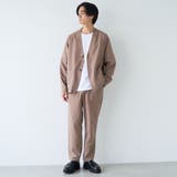 ハイブリッドリネン リラックスパンツ【吸水速乾・防シワ・UVカット】 | coen【men】 | 詳細画像7 