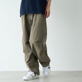 ストレッチテックナイロン コンフォートパンツ【ストレッチ、はっ水、耐摩耗性、UV… | coen【men】 | 詳細画像12 