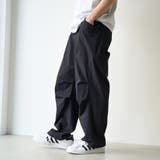 ストレッチテックナイロン コンフォートパンツ【ストレッチ、はっ水、耐摩耗性、UV… | coen【men】 | 詳細画像4 