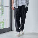 BLACK | 【ストレッチ・吸水速乾・通気性】SOTA(R)スリムテーパードパンツ | coen【men】