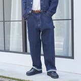 NAVY | 【C.DENIMS】ペインターデニムパンツ | coen【men】