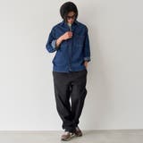 【ストレッチ】楽シェフブラッシュドツイル イージーパンツ | coen【men】 | 詳細画像17