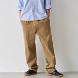 BEIGE | 【ストレッチ】楽シェフブラッシュドツイル イージーパンツ | coen【men】