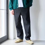 BLACK | 【ストレッチ】楽シェフデニムイージーパンツ | coen【men】