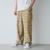 BEIGE | 総柄リラックスイージーパンツ | coen【men】