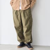 ワイドシルエット コットンカーゴパンツ | coen【men】 | 詳細画像1