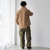 ワイドシルエット コットンカーゴパンツ | coen【men】 | 詳細画像8