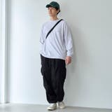 ワイドシルエット コットンカーゴパンツ | coen【men】 | 詳細画像2
