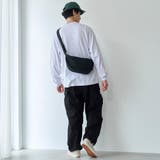 ワイドシルエット コットンカーゴパンツ | coen【men】 | 詳細画像3