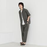 エンボス加工ビンテージライクイージーパンツ ー吸水速乾ー | coen【men】 | 詳細画像15