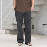 MD.GRAY | 【C.DENIMS】リラックスデニムテーパードパンツ | coen【men】