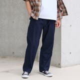 NAVY | 【C.DENIMS】リラックスデニムテーパードパンツ | coen【men】