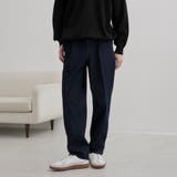 【C.DENIMS】デニムタックトラウザーパンツ | coen【men】 | 詳細画像2