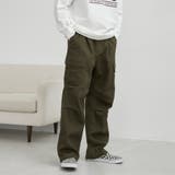 OLIVE | ミリタリーカーゴワイドパンツ | coen【men】
