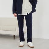 NAVY | 極楽スリムテーパードパンツ | coen【men】