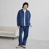 SMITH’S（スミス）別注 デニムペインターイージーパンツ（コバルト ネイビー… | coen【men】 | 詳細画像11 