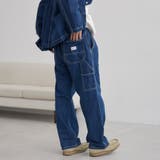 SMITH’S（スミス）別注 デニムペインターイージーパンツ（コバルト ネイビー… | coen【men】 | 詳細画像12 