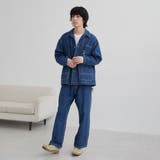 SMITH’S（スミス）別注 デニムペインターイージーパンツ（コバルト ネイビー… | coen【men】 | 詳細画像13 