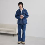 SMITH’S（スミス）別注 デニムペインターイージーパンツ（コバルト ネイビー… | coen【men】 | 詳細画像9 