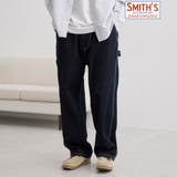 NAVY | SMITH’S（スミス）別注 デニムペインターイージーパンツ（コバルト ネイビー… | coen【men】