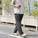 リネンライクイージーパンツ | coen【men】 | 詳細画像2 