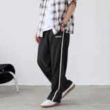 BLACK | CONVERSE（コンバース）サイドラインイージーパンツ | coen【men】