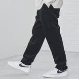BLACK | コーデュロイタックイージーテーパードパンツ | coen OUTLET
