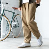起毛カルゼタックイージーテーパードパンツ | coen OUTLET | 詳細画像6