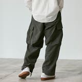 ナイロンワッシャー6ポケットワイドカーゴパンツ | coen【men】 | 詳細画像21 