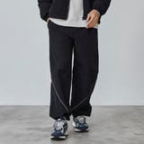 BLACK | California Sportswear別注ナイロントラックパンツ | coen【men】