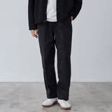 BLACK | ガレージチノテーパードパンツ | coen【men】