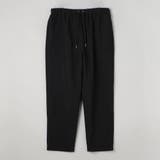 BLACK | リネンタッチイージーパンツ | coen【men】