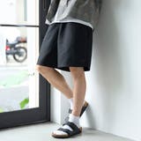 BLACK | ポリピーチイージーショートパンツ | coen【men】
