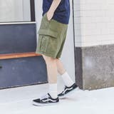 ヘリンボーンカーゴショーツ | coen OUTLET | 詳細画像3