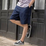 NAVY | ヘリンボーンカーゴショーツ | coen OUTLET