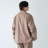 ハイブリッドリネン ノーカラージャケット【吸水速乾・防シワ・UVカット】 | coen【men】 | 詳細画像10 