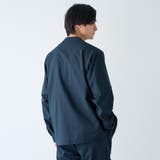 ハイブリッドリネン ノーカラージャケット【吸水速乾・防シワ・UVカット】 | coen【men】 | 詳細画像15 