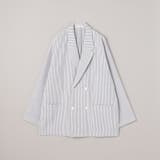 WHITE | シアサッカーダブルジャケット | coen【men】